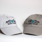 Respect the Reef Embroidered logo Caps