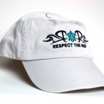 Respect the Reef Embroidered Logo Cap Stone